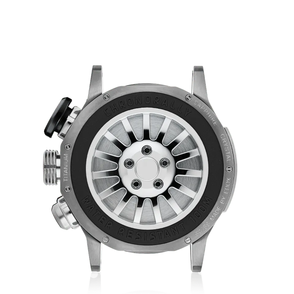 Edox Chronorally Chronograph 45 RIV Limited Edition Armbanduhr