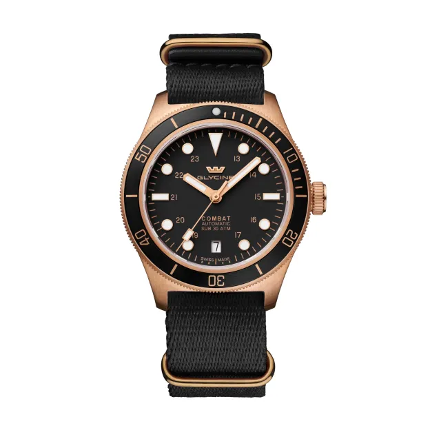 Glycine Combat Sub Sport GL0517 Automatikuhr Bronze 39mm 300m
