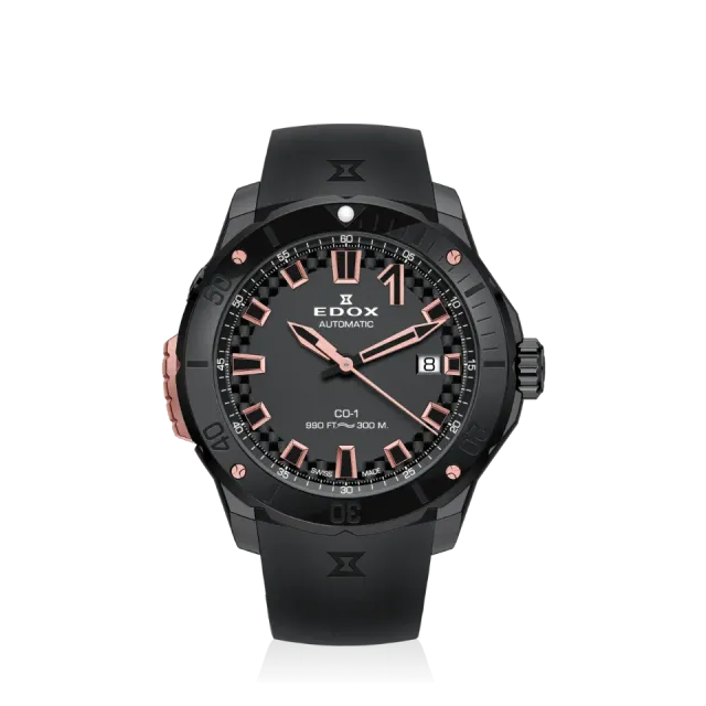 Edox Delfin The Original Date Automatic Armbanduhr