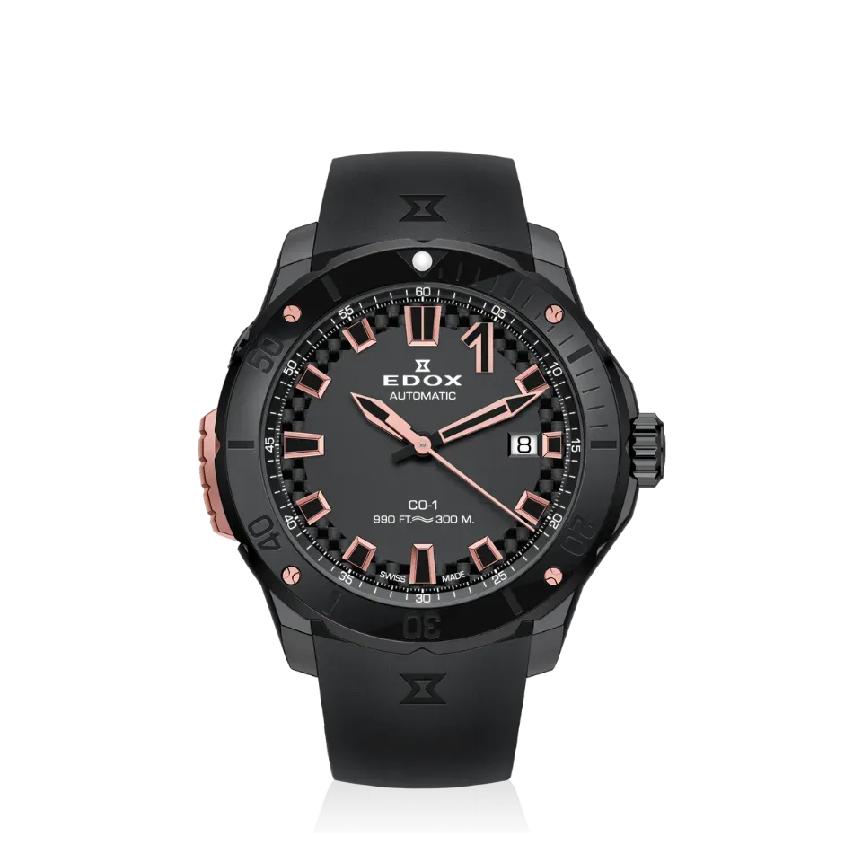 Edox Delfin The Original Date Automatic Armbanduhr