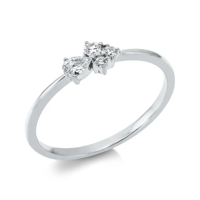 Hans Lorenz Modern Woman Ring