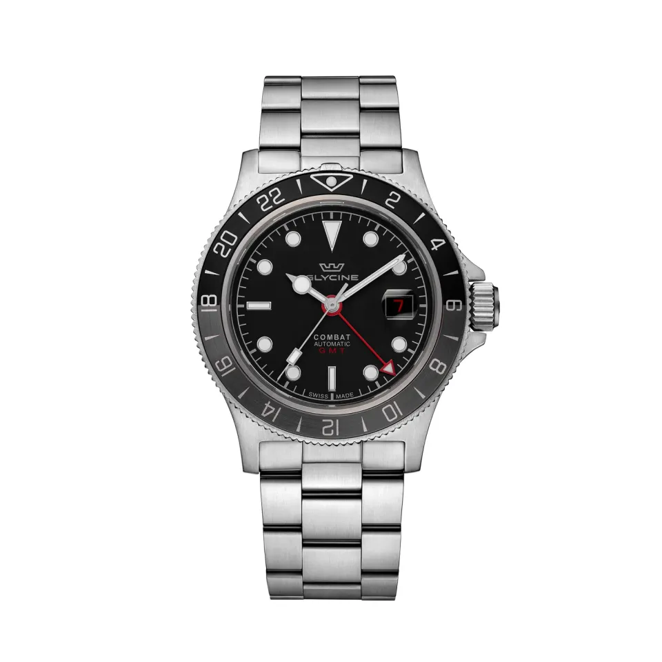 Glycine Combat Sub Sport GL0382 GMT Automatik 42mm 200M