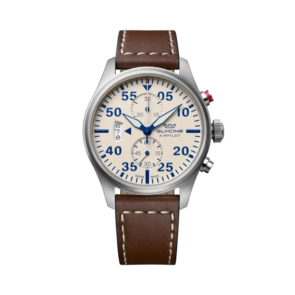 Glycine Airpilot Chrono GL0442 44 mm Quarz-Chronograph