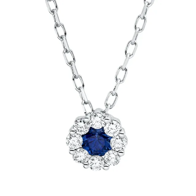 Hans Lorenz Farbstein Classic Collier Halskette Damen