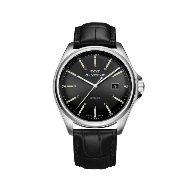 Glycine Combat Classic GL0109 Automatikuhr 43 mm Schwarz 50 m