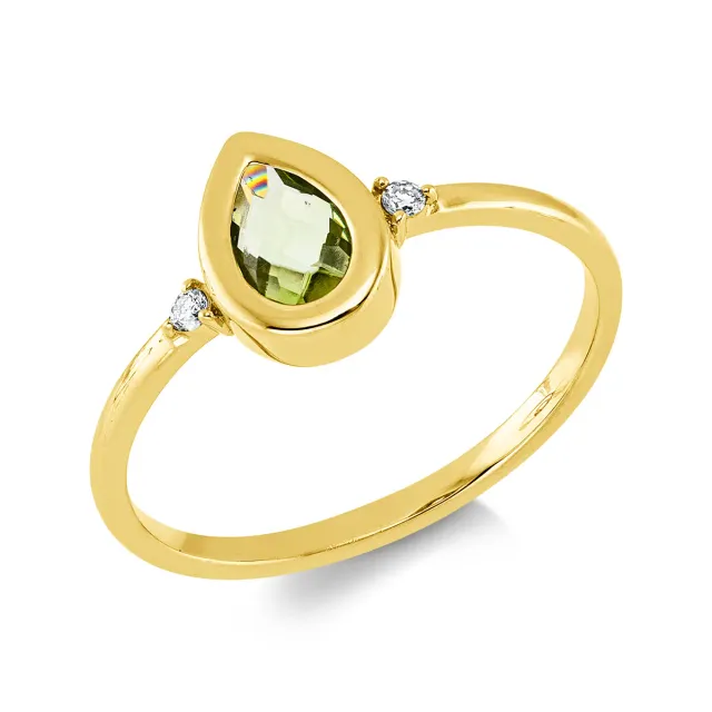 Hans Lorenz Farbstein Fashion Farbsteinring
