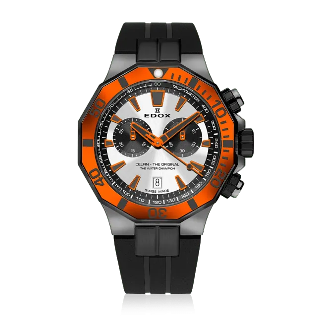 Edox Delfin Chronograph Herrenuhr