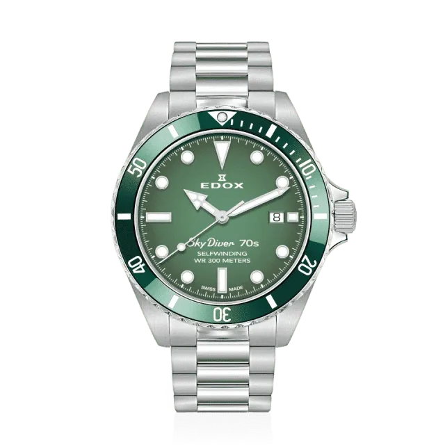 Edox SkyDiver 70s Date Automatic Automatikuhr