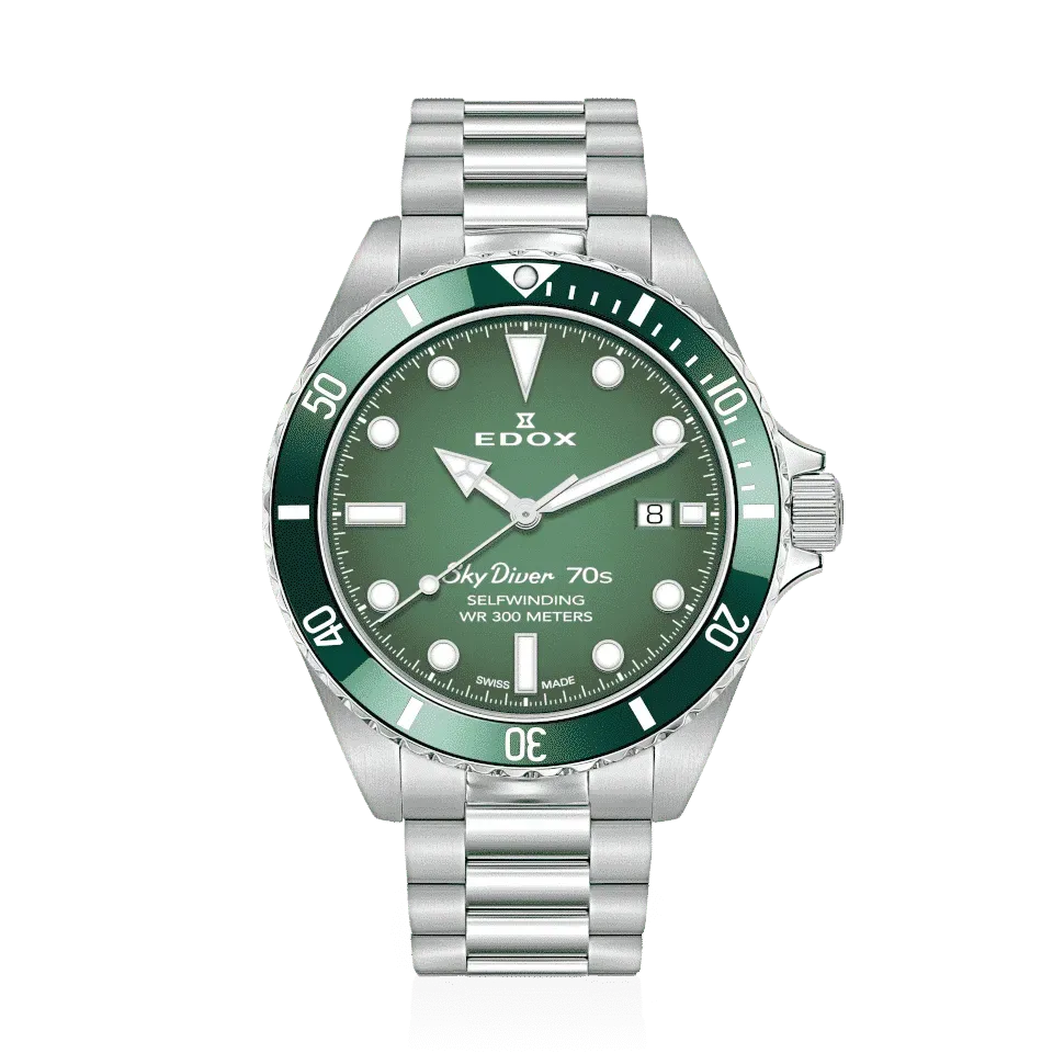 Edox SkyDiver 70s Date Automatic Automatikuhr