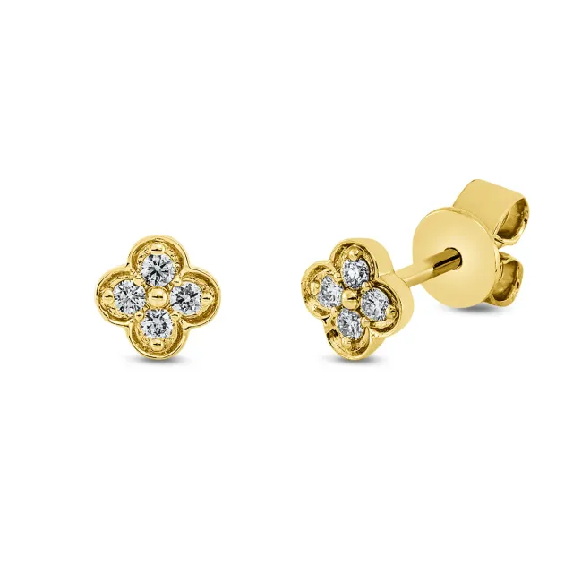Hans Lorenz Modern Woman Ohrstecker Weißgold Brillant