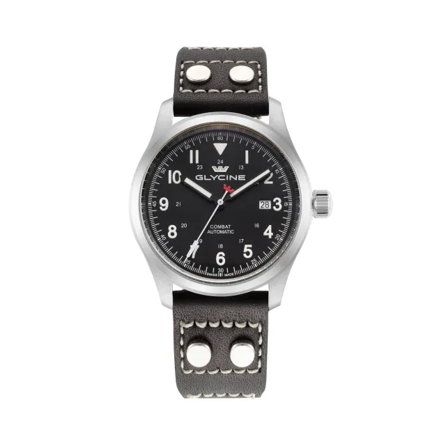 Glycine Combat Field GL0573 Automatikuhr 40mm schwarz