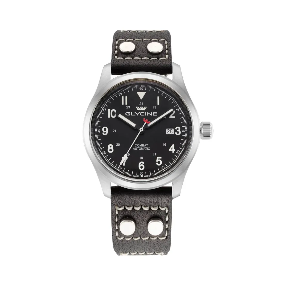 Glycine Combat Field GL0573 Automatikuhr 40mm schwarz