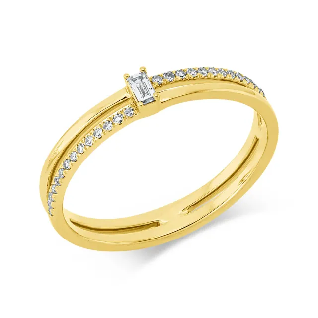 Hans Lorenz Baguette Ring