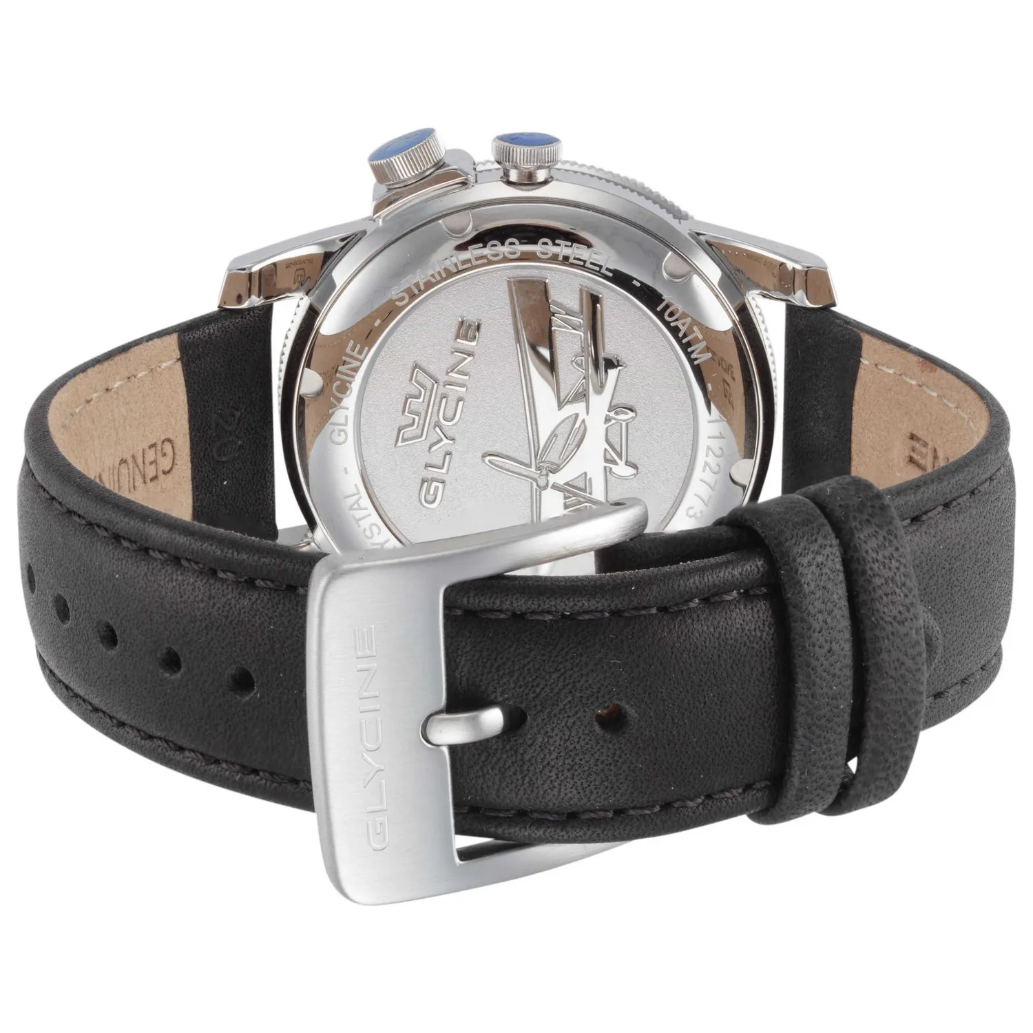 Glycine Airman Worldtimer GMT GL1050 Herrenuhr 40 mm Quarz
