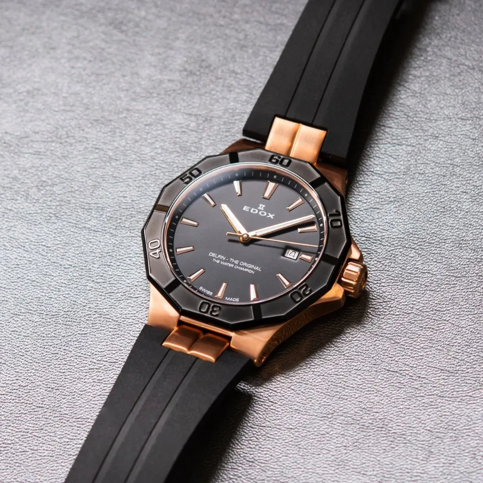 Edox Delfin The Original Date Uhr