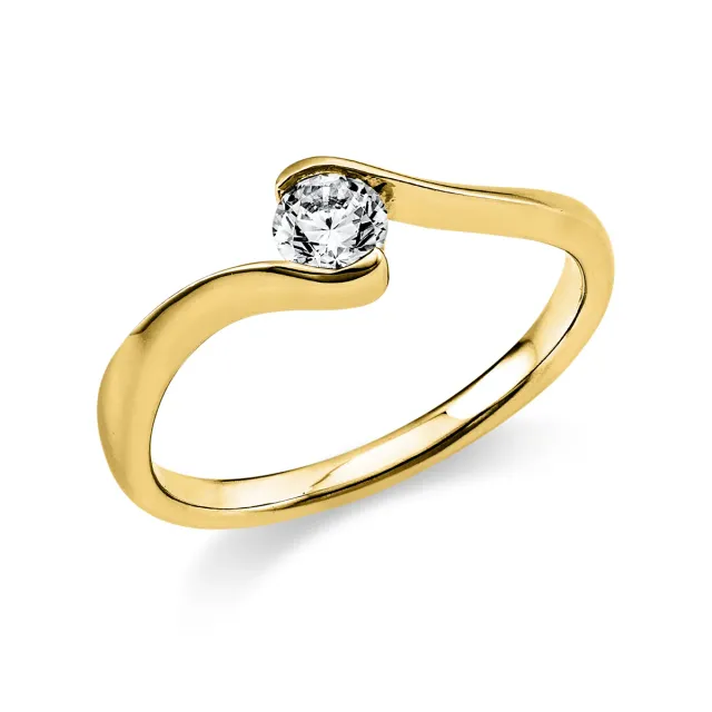 Hans Lorenz Solitaire Ring