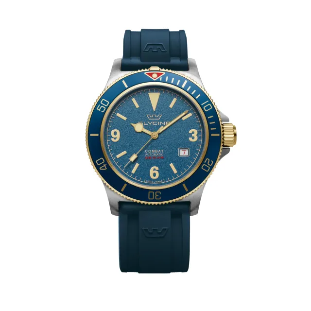Glycine Combat Vintage GL0264 Taucheruhr 42 mm Automatik