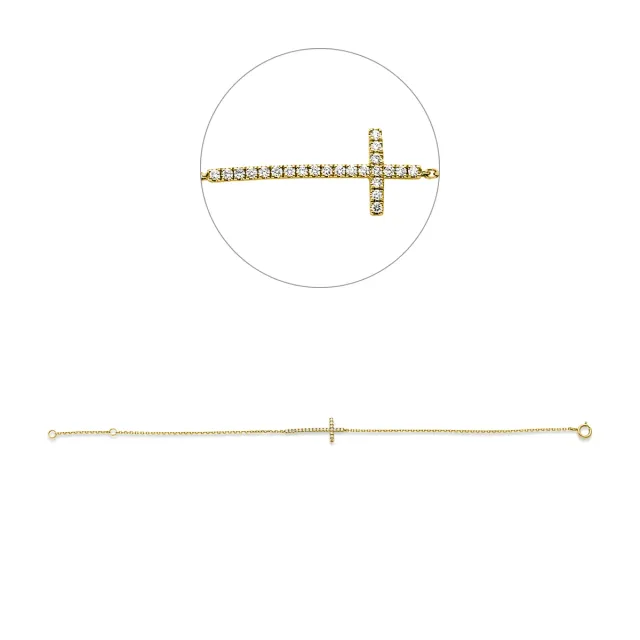 Hans Lorenz Kreuz Armband
