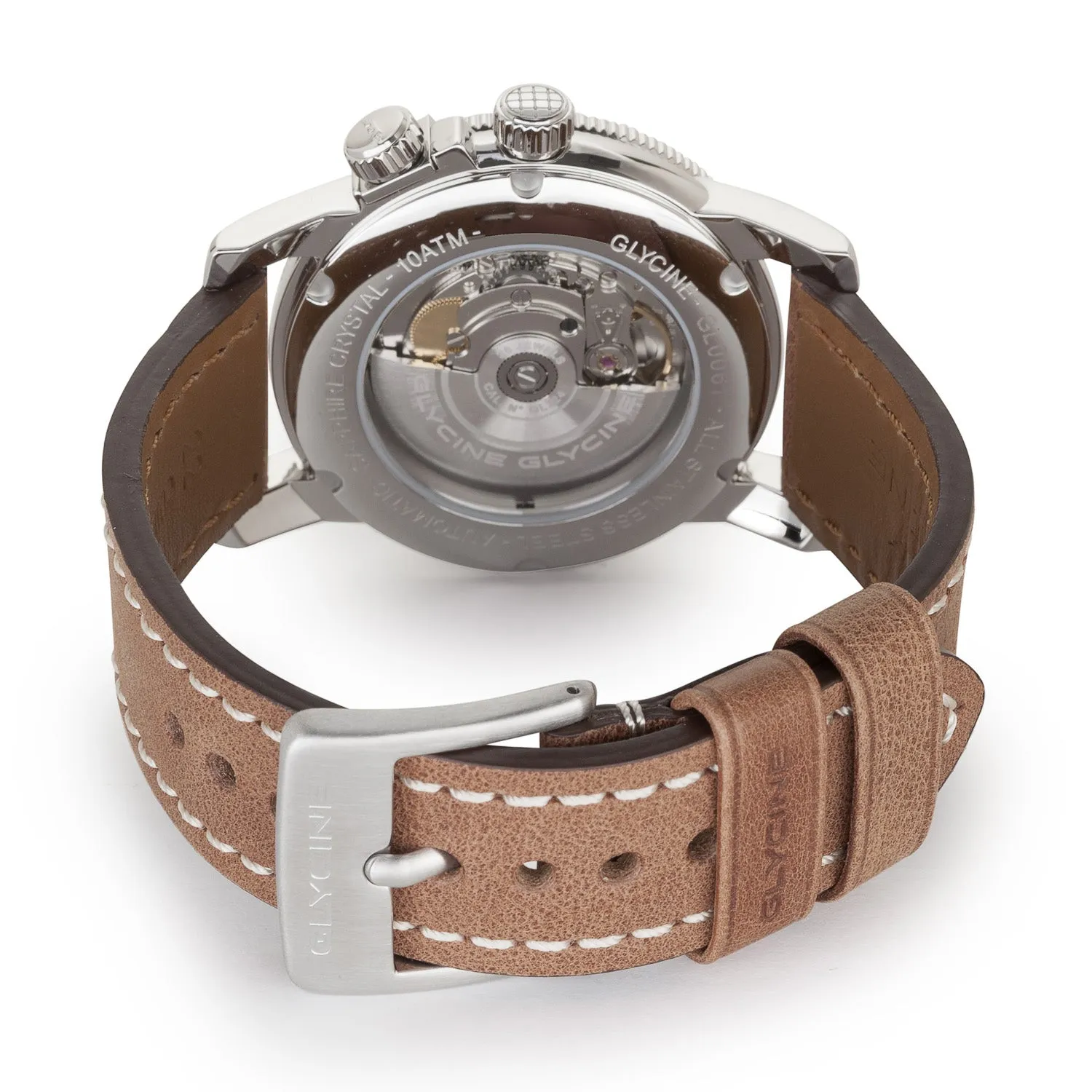 Glycine Airman GL0141 Fliegeruhr weiß 42mm Automatik