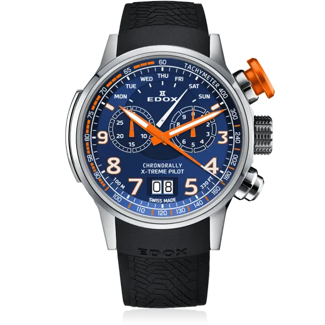 Edox Chronorally X-treme Pilot Uhr