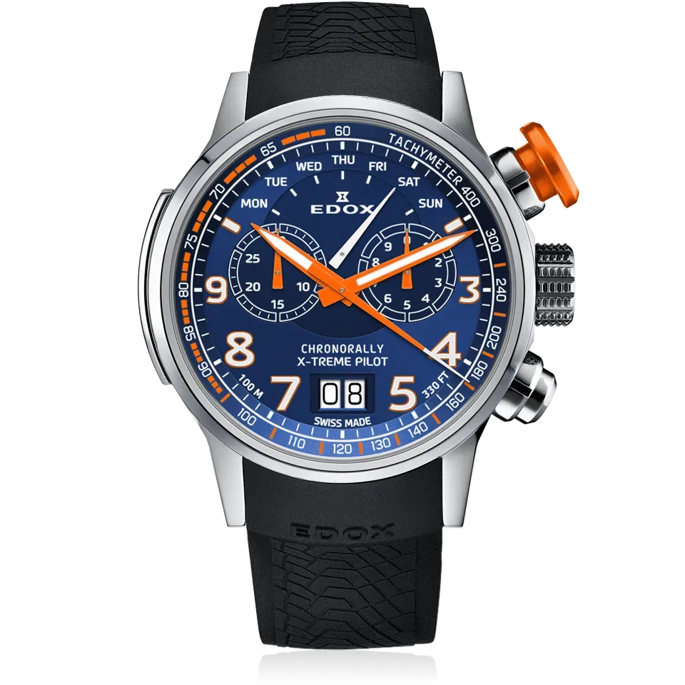 Edox Chronorally X-treme Pilot Uhr