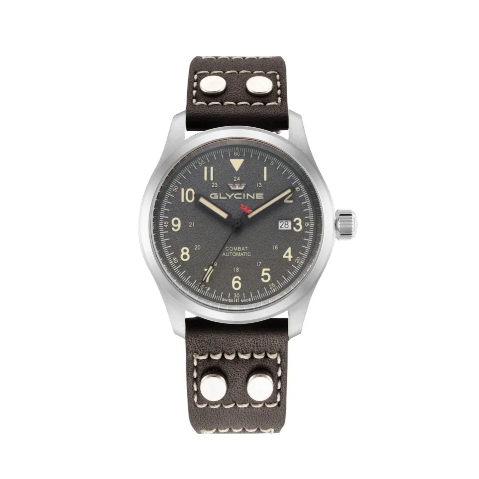 Glycine Combat Field GL0576 Automatikuhr grau 40mm