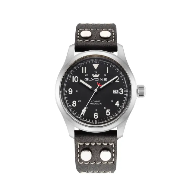 Glycine Combat Field GL0559 Automatikuhr 42 mm schwarz