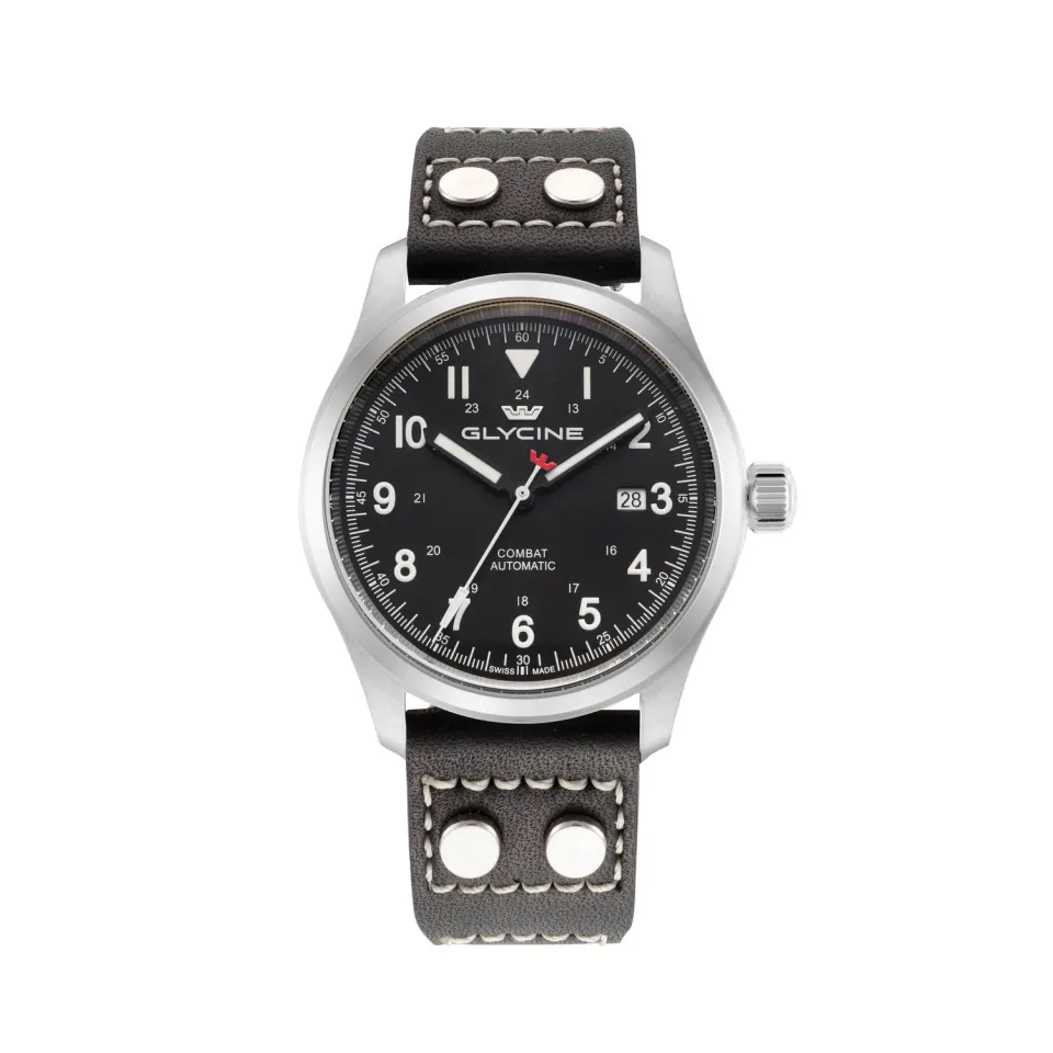 Glycine Combat Field GL0559 Automatikuhr 42 mm schwarz