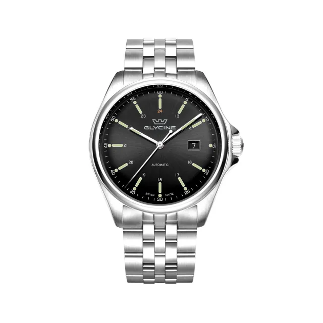 Glycine Combat 6 Classic GL0101 Automatikuhr 43 mm schwarz