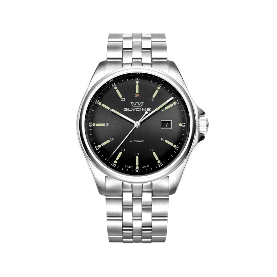 Glycine Combat 6 Classic GL0101 Automatikuhr 43 mm schwarz