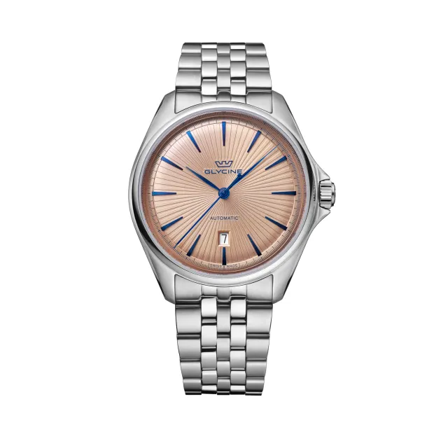 Glycine Combat Classic GL0456 43 mm Automatik-Herrenuhr Roségold