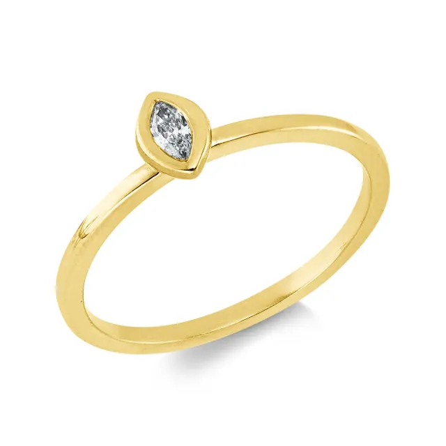 Hans Lorenz Solitaire Ring Brillant