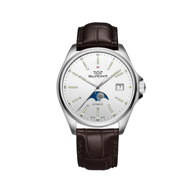 Glycine Combat Classic GL0115 Automatikuhr 40mm Mondphase