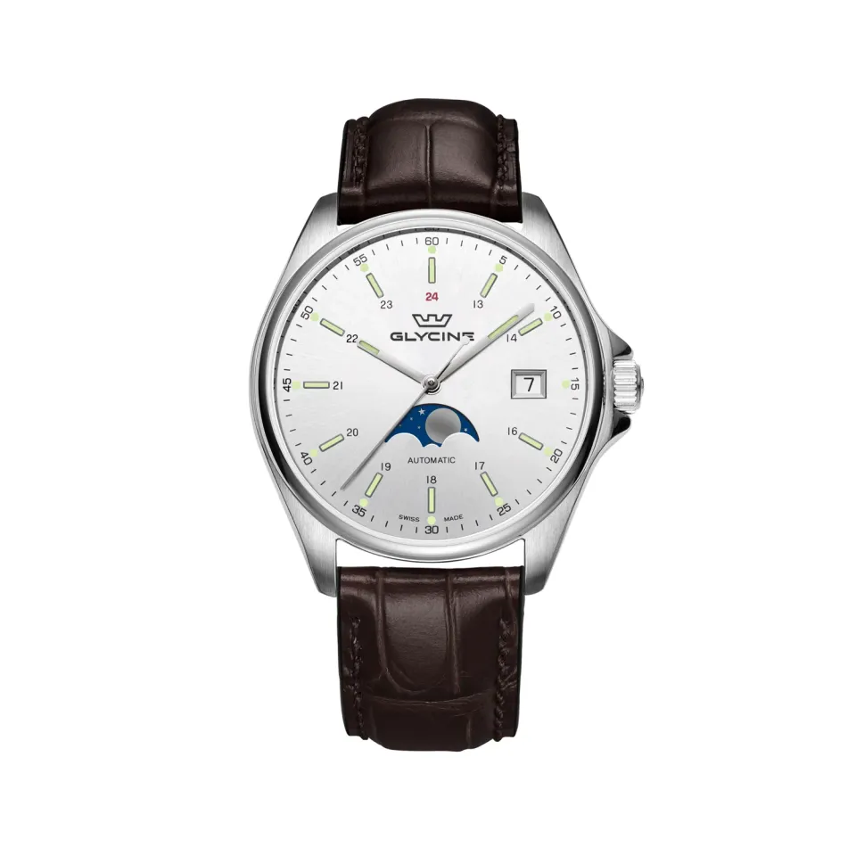 Glycine Combat Classic GL0115 Automatikuhr 40mm Mondphase