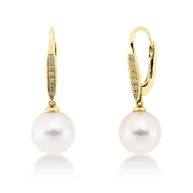 Hans Lorenz Ohrschmuck Perle Ohrringe