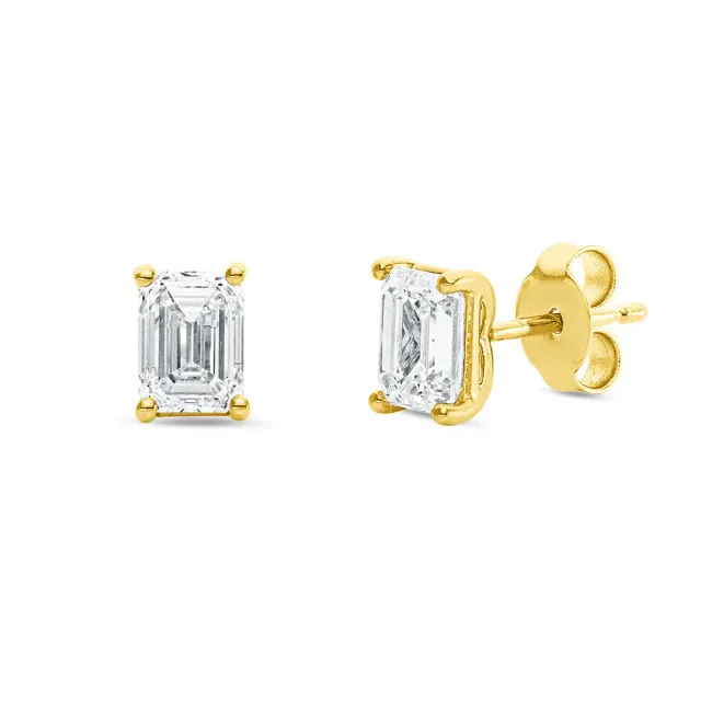 Hans Lorenz Solitaire Ohrstecker Brillanten