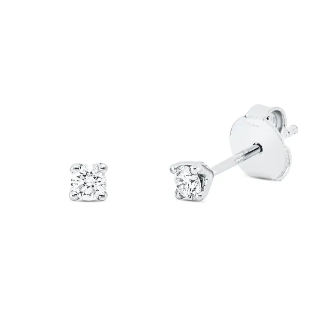 Hans Lorenz Solitaire Ohrstecker