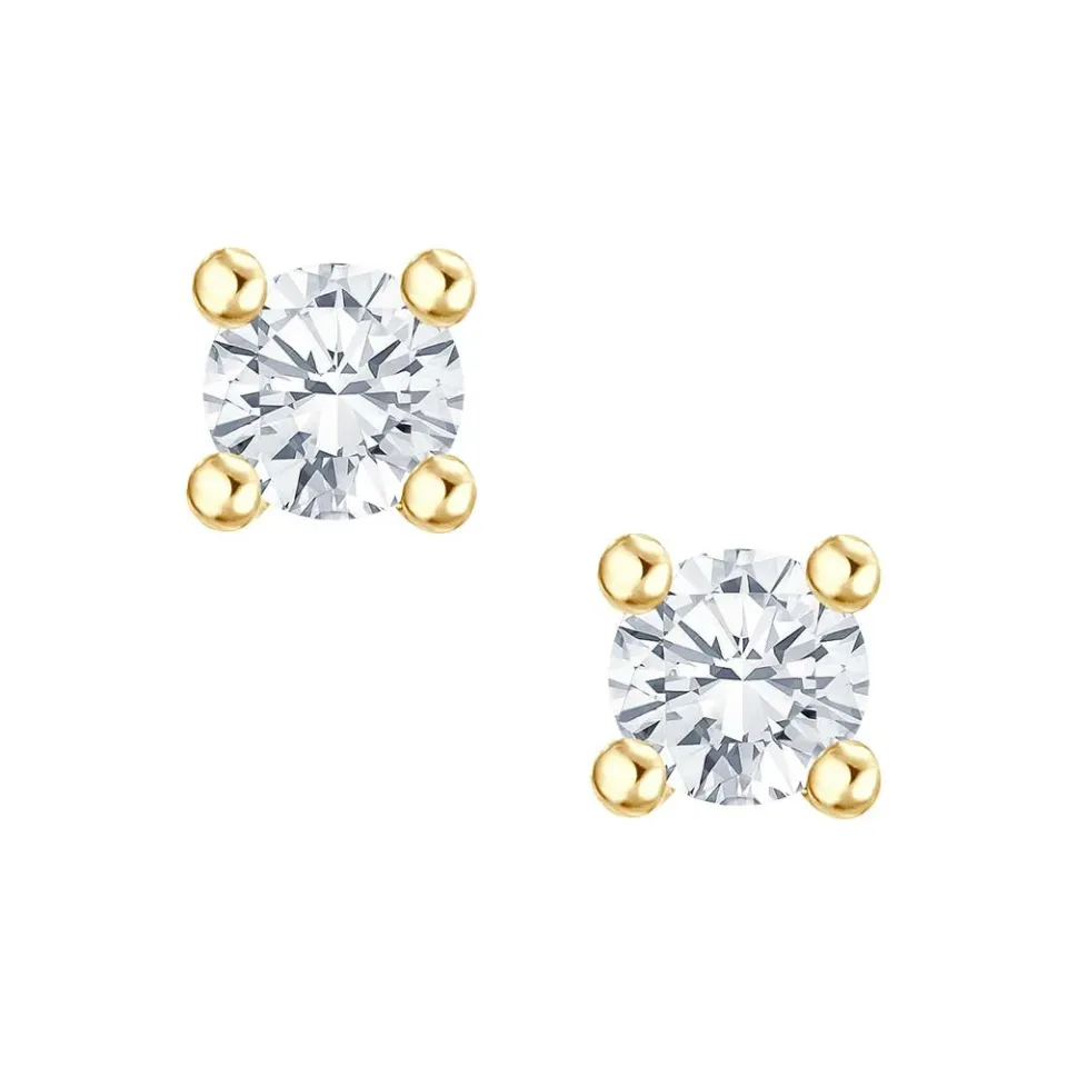 Krebber Essentials EH005501 Diamant Ohrstecker Gelbgold 0,18 ct