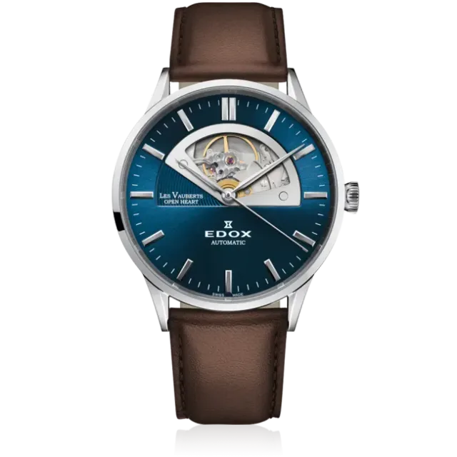 Edox Les Vauberts Open Heart Automatic Automatikuhr