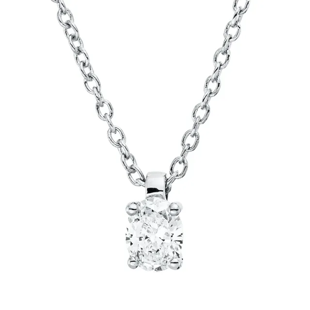 Hans Lorenz Solitaire Collier
