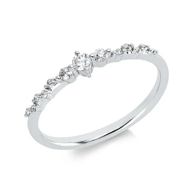 Hans Lorenz Modern Woman Ring mit Brillant