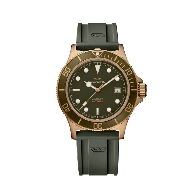 Glycine Combat Sub Sport GL0325 Automatikuhr Bronze grün