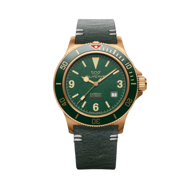 Glycine Combat Sub Vintage Bronze 42 GL0268 Taucheruhr