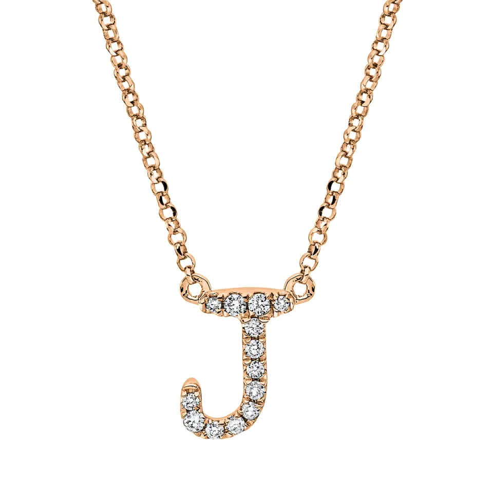 Hans Lorenz Buchstabe Collier Buchstabenanhänger