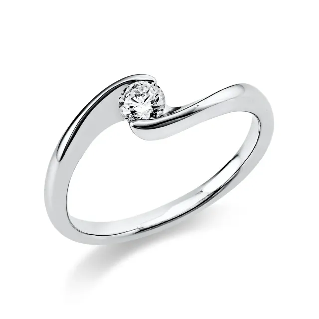 Hans Lorenz Solitaire Ring