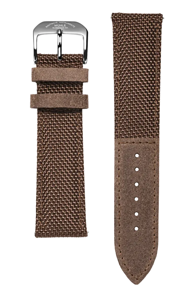 Mühle Glashütte Canvasband Uhrenarmband