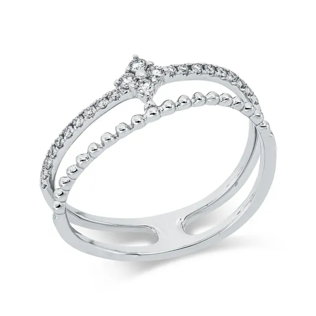 Hans Lorenz Modern Woman Ring