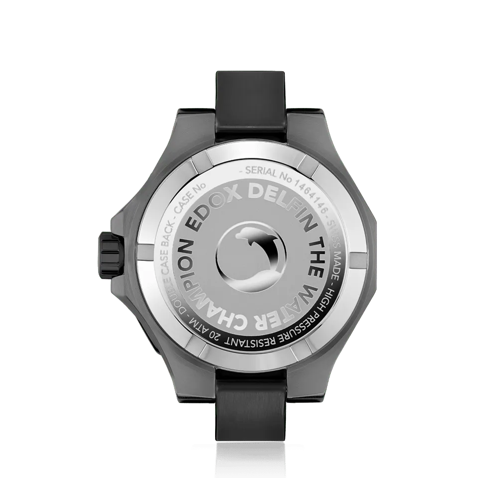Edox Delfin Day-Date Automatic Herrenuhr