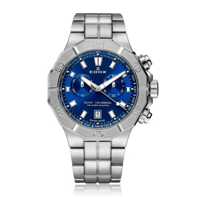 Edox Delfin The Original Chronograph Uhr