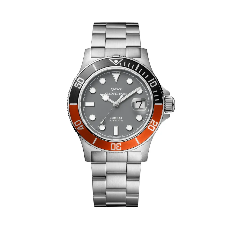 Glycine Combat Sub Sport GL1018 Herrenuhr 42mm Quarz